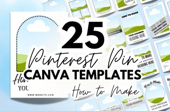 Download "How to Make" Pinterest Canva Templates - Pinterest canva templates Collection